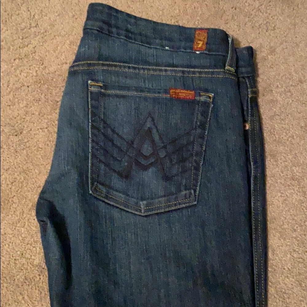 A Pocket jeans by 7 for all Mankind - petite